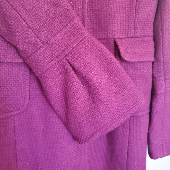 Beautiful Bell Sleeved Pea Coat - Picture 7 of 11